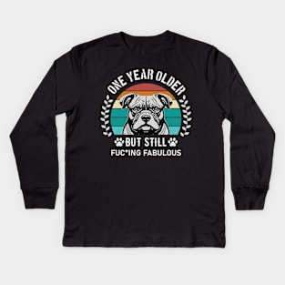 Bull Dog Kids Long Sleeve T-Shirt